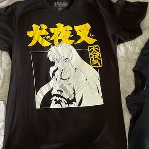InuYasha black T-Shirt